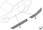 Original BMW F10 M Sport Door Sills Kit Trim Lis Bawah Pintu Full Set - Image 3