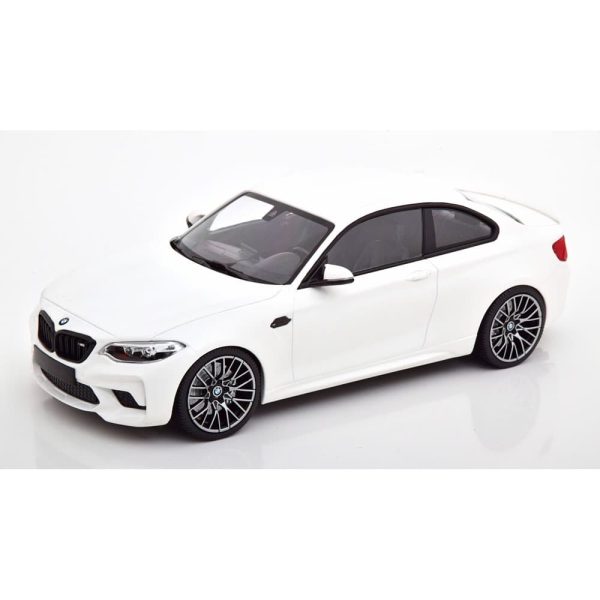 1:18 Minichamps BMW F87 M2 Competition Alpine White Miniatur Diecast