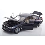 1:18 Kyosho BMW G30 5 Series Black Miniatur Diecast - Gambar 4
