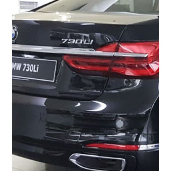 Original BMW G12 730Li Badge Emblem Bagasi belakang mobil 51147376822