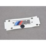 Original BMW M Sport Cerium Grey Side Fender Badge Emblem Samping