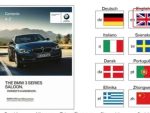 Original BMW F30 Handbook Buku Manual Owner's Manual Book