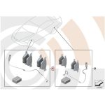 Original BMW E39 525i 530i Brake pads Kampas Rem Depan + Sensor - Image 3