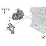 Original BMW F26 X4 28i Pompa Air Coolant Water Pump 11518635089 - Image 4