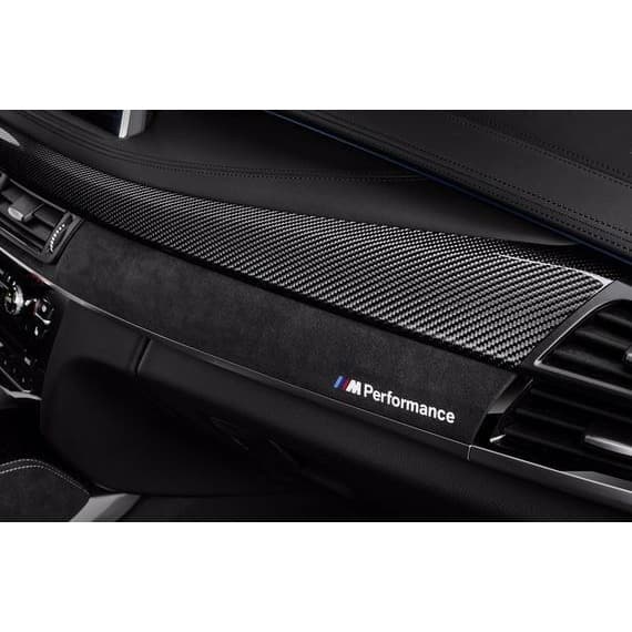Original BMW F15 X5 M Performance Carbon Fiber Alcantara Interior Trim