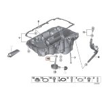 Original BMW E38 E83 X3 E53 X5 Oil Level Sensor Oli Carter M54 M62 - Image 3