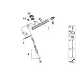Original BMW F30 F32 F33 F36 High Pressure Rail Sensor N20 Engine - Image 3