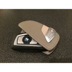 Original BMW F25 X3 F26 X4 Modern Line Beige Key Case Sarung Kunci