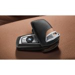 Original BMW F25 X3 F26 X4 Luxury Line Brown Key Case Sarung Kunci - Image 3
