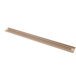BMW E36 Inner Door Sills Trim Lis Bawah Pintu Depan Beige 51478189308 - Gambar 3