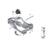 Original BMW E70 X5 E71 X6 Rubber Mounting Transmisi 22316864675 - Image 4