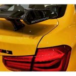 Original BMW F30 F80 M3 Performance Carbon Fiber Rear Spoiler Wing - Image 4