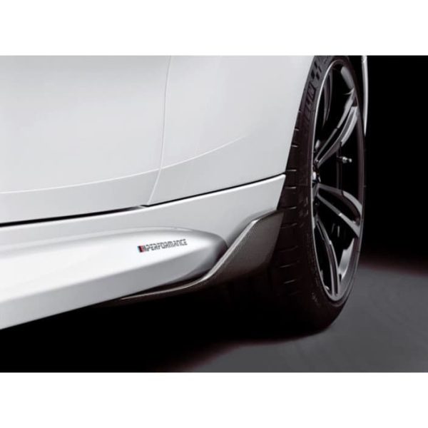 Original BMW F87 M2 M Performance Carbon Fiber Rocker Panel Cover SET