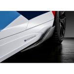Original BMW F87 M2 M Performance Carbon Fiber Rocker Panel Cover SET - Image 3