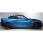 Original BMW F87 M2 M Performance Carbon Fiber Rocker Panel Cover SET - Image 4