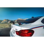 Original BMW F32 F82 M4 Performance Carbon Fiber Rear Spoiler Wing - Image 3