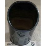 Original BMW E36 320i 323i Black Chrome Exhaust Pipe Tip 82119401211