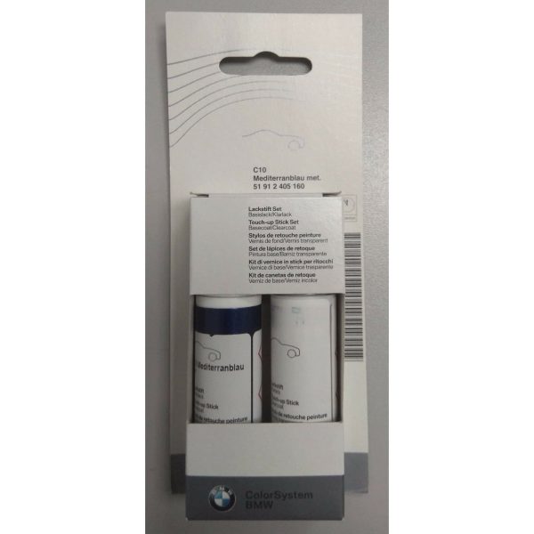 Original BMW Mediterranean Blue C10 Touch Up Paint Cat Oles Mobil