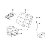 Original BMW E38 E39 Seat Occupancy Sensor Mat FRONT 65778383550 - Image 6