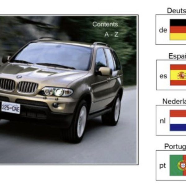 Original BMW E53 X5 Handbook Buku Manual Owner's Manual Book