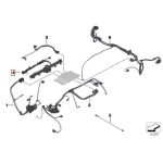 Ori BMW F01 F10 N52 Wiring Harness Kabel Engine Ignition 12517594751 - Image 3