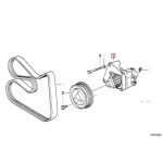 Ori BMW E36 M43 Pompa Power Steering Pump LUK Style 32411092433 - Gambar 4