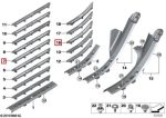 Original BMW G05 X5 G06 X6 G07 X7 M Sport Door Sills Trim Lis Pintu - Image 4
