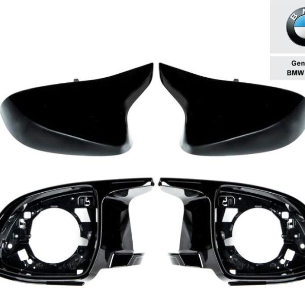 Original BMW G01 X3 G02 X4 M Mirror Cover Spion Gloss Black Convert