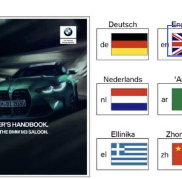 Original BMW G80 M3 Handbook Buku Manual Owner's Manual Book