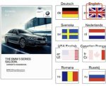 Original BMW G30 Handbook Buku Manual Owner's Manual Book