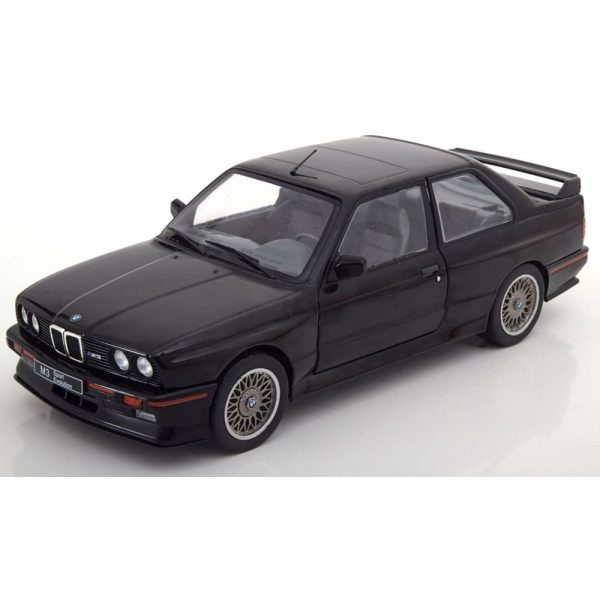 1:18 Solido BMW E30 M3 Coupe 1990 Black Diecast Miniatur