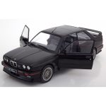 1:18 Solido BMW E30 M3 Coupe 1990 Black Diecast Miniatur - Gambar 3