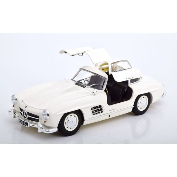 1:18 Minichamps Mercedes Benz 300SL W198 White Miniatur Diecast