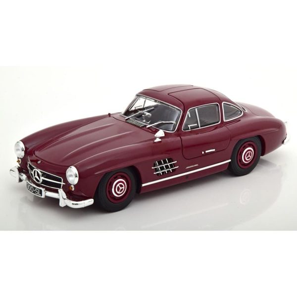 1:18 Minichamps Mercedes Benz 300SL W198 Dark Red Miniatur Diecast
