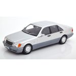 1:18 iScale Mercedes Benz S500 W140 Silver Miniatur Diecast