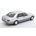 1:18 iScale Mercedes Benz S500 W140 Silver Miniatur Diecast - Gambar 3