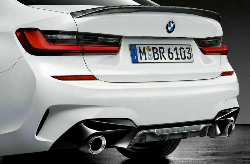 TT-1729847533316507353_A Original BMW G20 G21 M Performance Rear Diffuser + Carbon Insert - Image 1