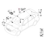 BMW E70 X5 Bohlam Lampu Interior Plafon Belakang 12V 6W 63217160908 - Image 5