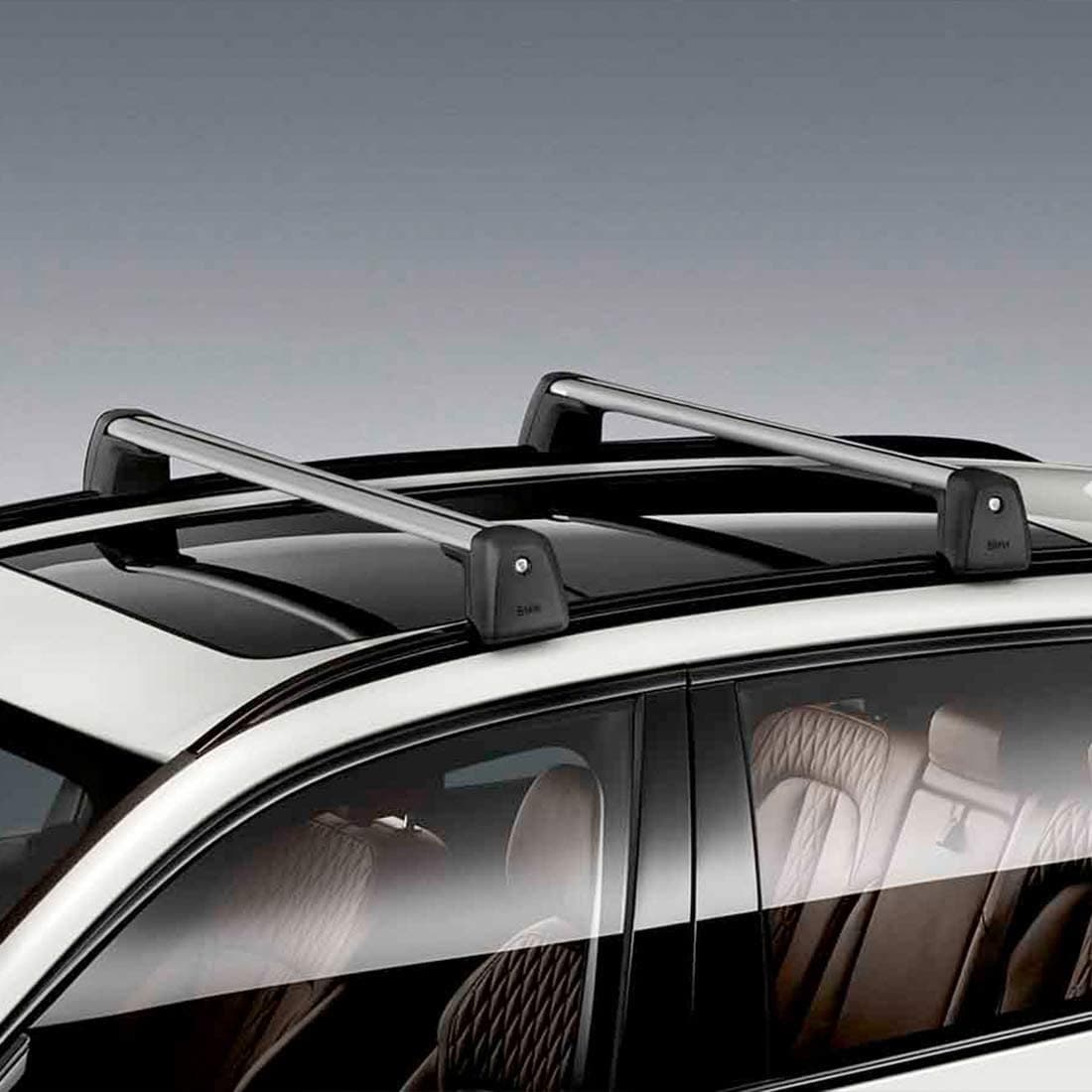 TT-1729847608786192089_A BMW G05 X5 Roof Rail Rack System Base Carrier Cross Bar 82712444056 - Image 1
