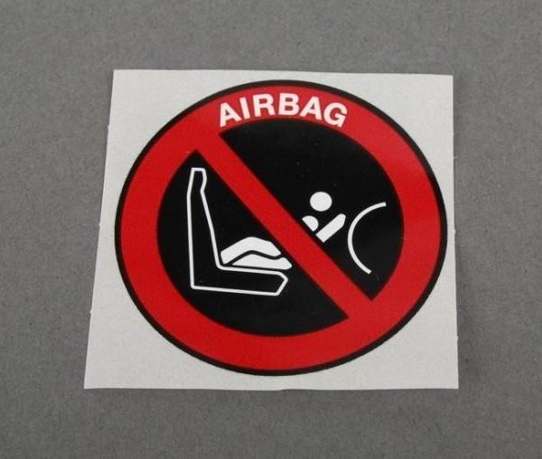 Original BMW E85 E86 E89 Z4 Airbag Sticker Label 71212122545