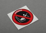 Original BMW E85 E86 E89 Z4 Airbag Sticker Label 71212122545 - Image 3