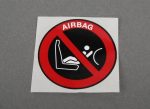 Original BMW E36 E46 E90 E91 E92 E93 Airbag Sticker Label 71212122545