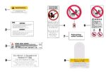 Original BMW E34 E39 E60 F10 Airbag Sticker Label 71212122545 - Image 4