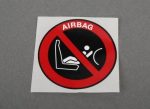 Original BMW E53 E70 X5 E71 X6 Airbag Sticker Label 71212122545