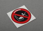 Original BMW E53 E70 X5 E71 X6 Airbag Sticker Label 71212122545 - Image 3