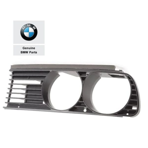 Original BMW E30 Gril Cover Lampu Depan KIRI 51131876091