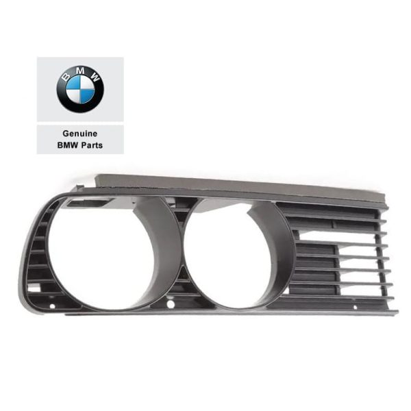 Original BMW E30 Gril Cover Lampu Depan KANAN 51131876092