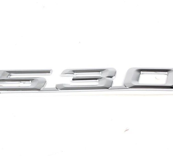 Ori BMW E34 E39 530i Badge Emblem Logo Bagasi Belakang 51148148829