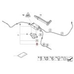 BMW E70 X5 E71 X6 Kabel Rem Tangan Bowden Cable KANAN 34436772104 - Image 5