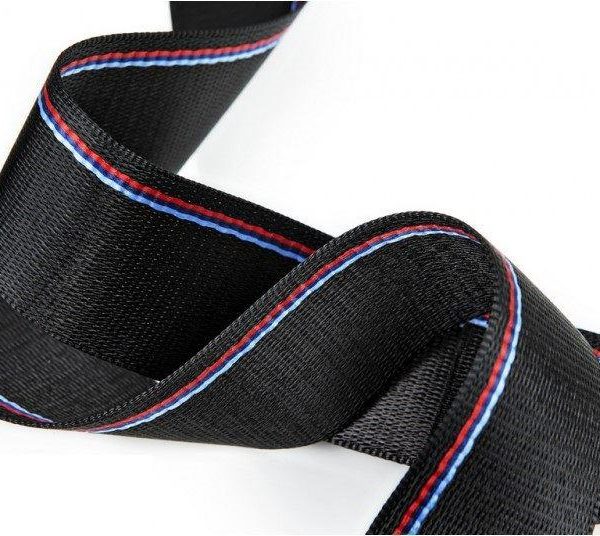 BMW F80 M3 Competition Tricolor Safety Belt Depan KIRI 72118058473